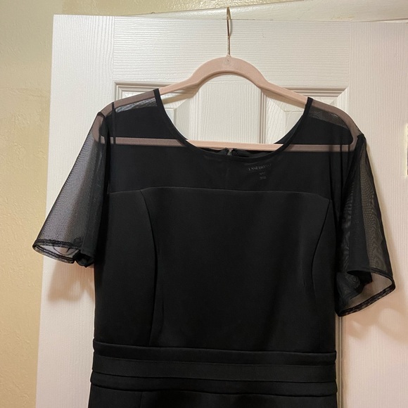 Lane Bryant black dress with see-through detail - Picture 3 of 7
